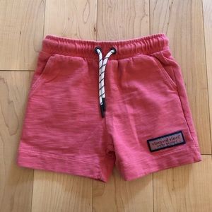 Kids’ Vineyard Vines Knit Jetty Shorts in Pink (Size 3T)